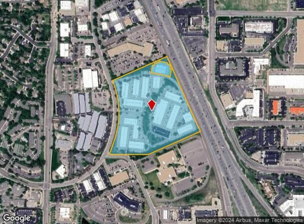  7308 S Alton Way, Centennial, CO Parcel Map