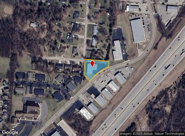 325 Conover Dr, Franklin, OH Parcel Map