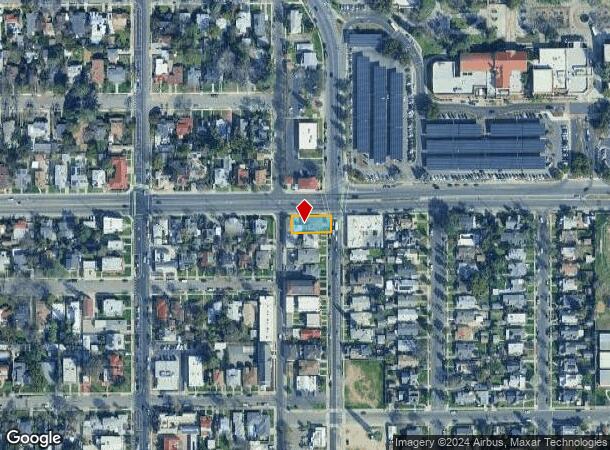  1595 N Van Ness Ave, Fresno, CA Parcel Map