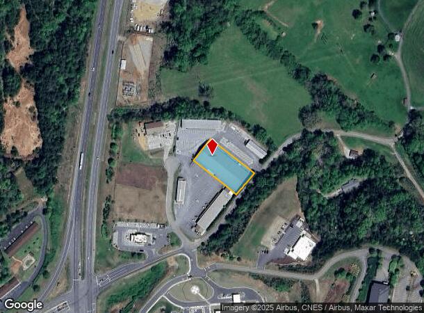  47 Macon Center Dr, Franklin, NC Parcel Map