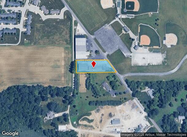  3187 Angle Rd, Pendleton, IN Parcel Map