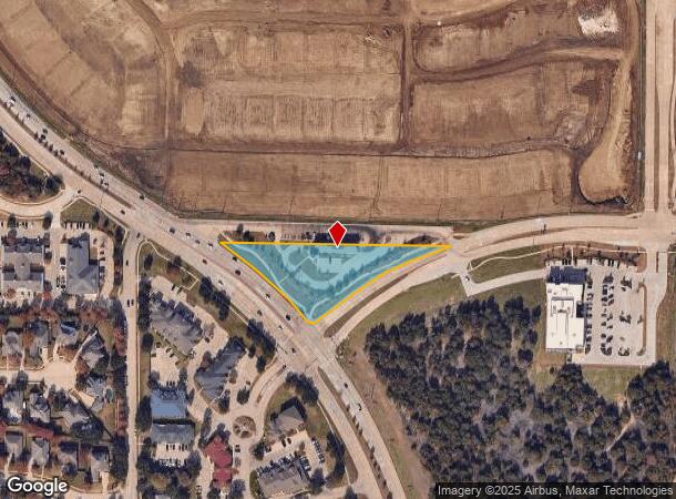  2350 Spinks Rd, Flower Mound, TX Parcel Map