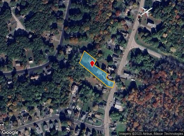  1361 Somerset Ave, Taunton, MA Parcel Map