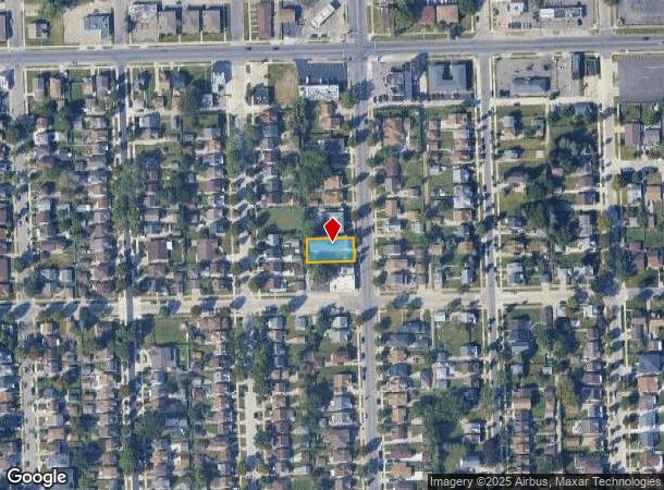  7825 Chase Rd, Dearborn, MI Parcel Map