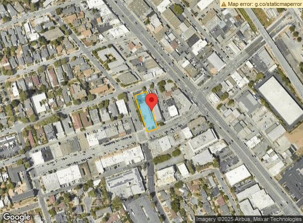  2471 Flores St, San Mateo, CA Parcel Map