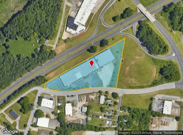 916 Finch Ave, High Point, NC Parcel Map