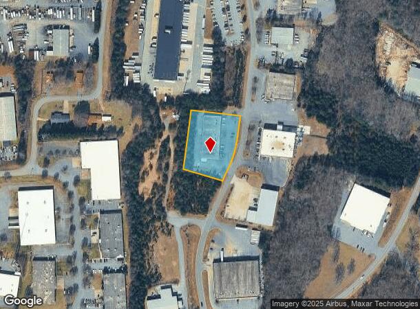 1246 26Th St Se, Hickory, NC Parcel Map