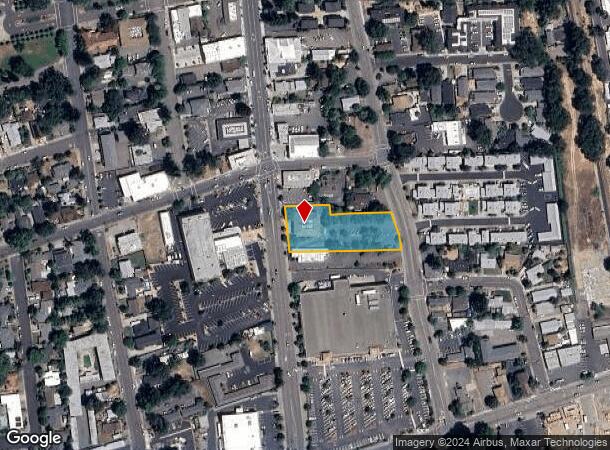  607 S State St, Ukiah, CA Parcel Map