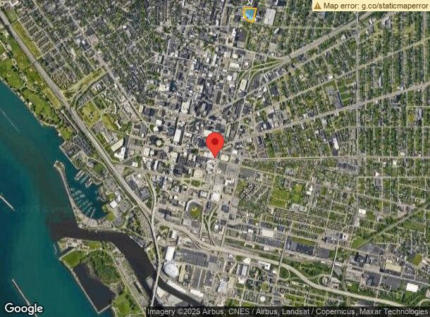  735 Ellicott St, Buffalo, NY Parcel Map