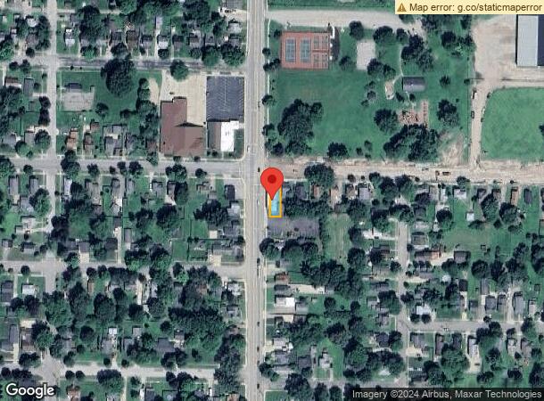  437 W Stewart St, Owosso, MI Parcel Map