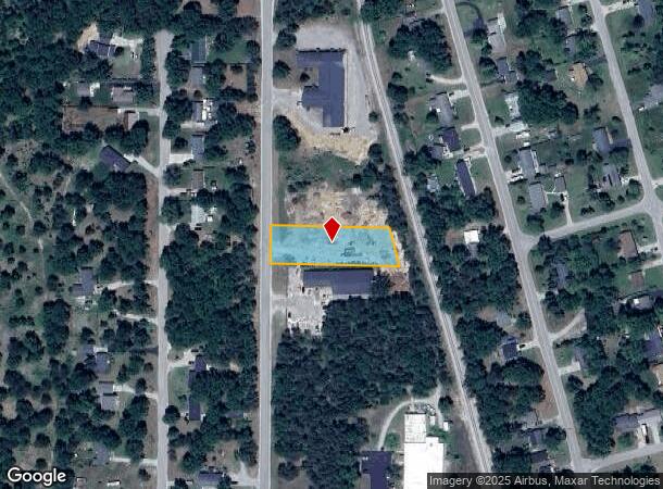 Industrial Row, Oscoda, MI Parcel Map