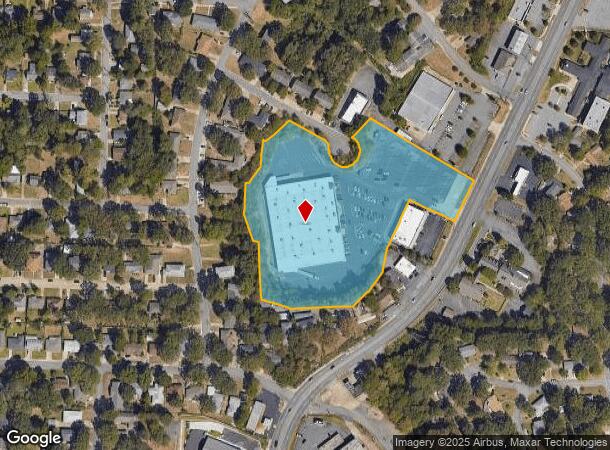 4135 John F Kennedy Blvd, North Little Rock, AR Parcel Map