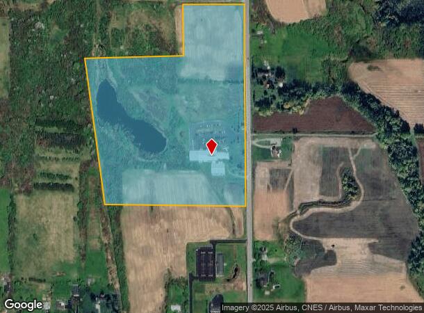 1370 Rochester St, Lima, NY Parcel Map