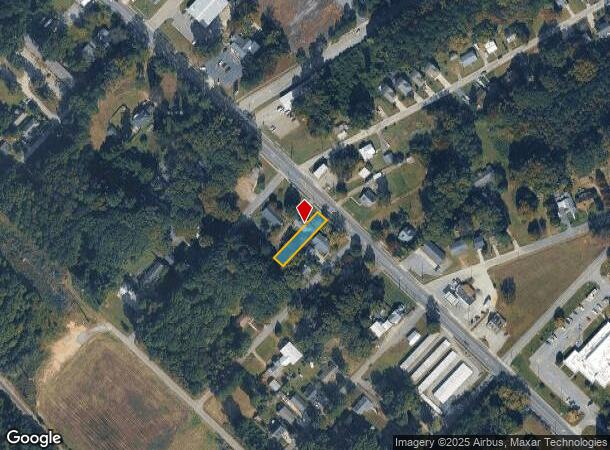 2790 King William Ave, West Point, VA Parcel Map