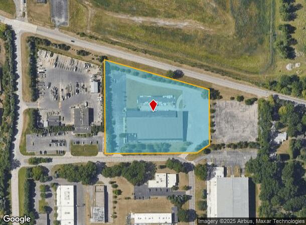  1730 Highwood E, Pontiac, MI Parcel Map