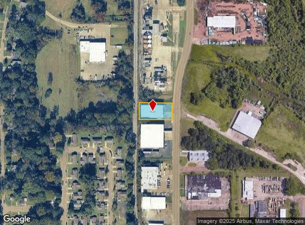  325 Industrial Dr, Jackson, MS Parcel Map