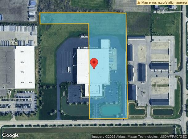  8000 Arbor Dr, Northwood, OH Parcel Map