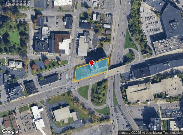  400 Erie Blvd W, Syracuse, NY Parcel Map
