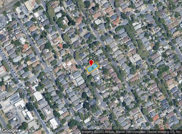  132 S 13Th St, San Jose, CA Parcel Map