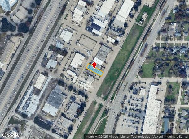  409 N Interurban St, Richardson, TX Parcel Map