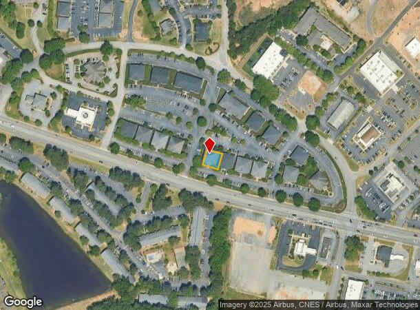 3501 Pelham Rd, Greenville, SC Parcel Map