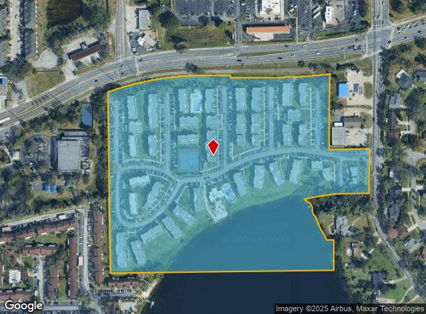  7950 Shoals Dr, Orlando, FL Parcel Map