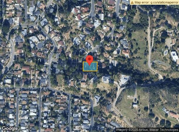  7072 Owens St, Tujunga, CA Parcel Map