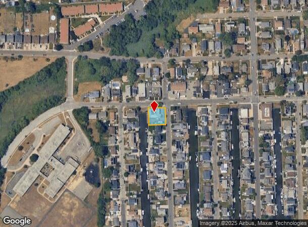  3580 Bayview St, Seaford, NY Parcel Map
