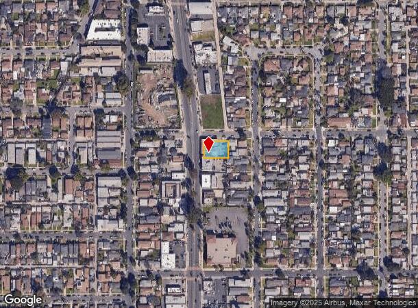  6082 Atlantic Ave, Long Beach, CA Parcel Map