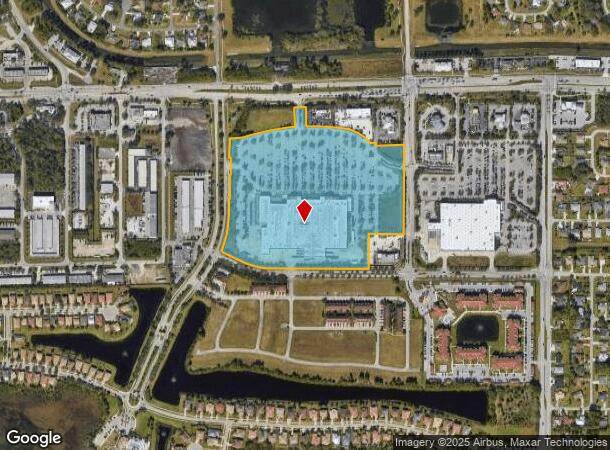  1850 Sw Gatlin Blvd, Port Saint Lucie, FL Parcel Map