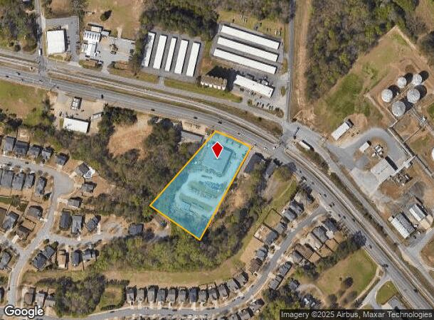 3500 Jefferson Rd, Athens, GA Parcel Map