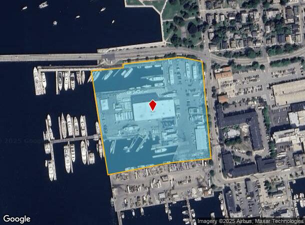  1 Washington St, Newport, RI Parcel Map