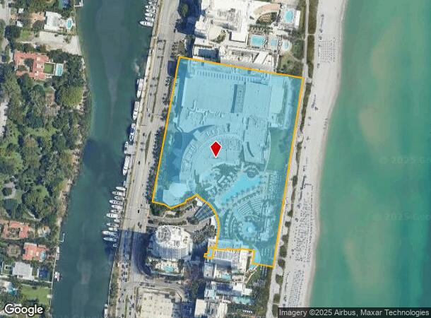  4441 Collins Ave, Miami Beach, FL Parcel Map