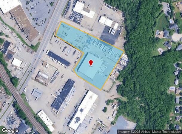 47 Sw Cutoff, Worcester, MA Parcel Map