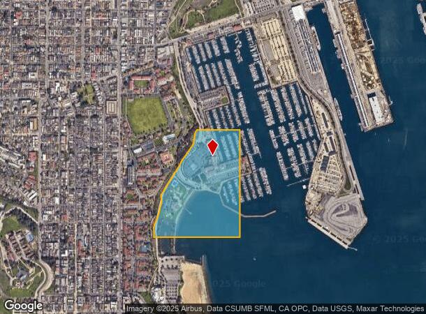 2800 Via Cabrillo Marina, San Pedro, CA Parcel Map
