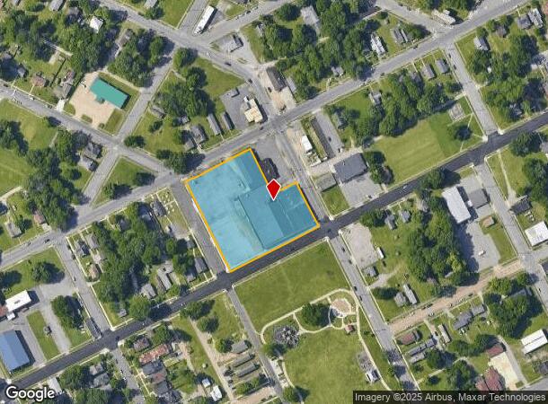  1301 Martin Luther King Jr Dr, Paducah, KY Parcel Map