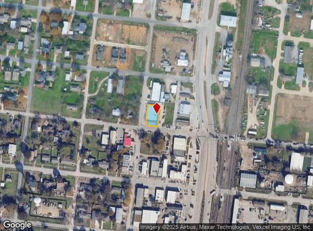 120 W 5Th St, Justin, TX Parcel Map