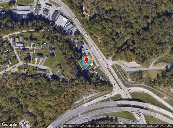  1207 Jefferson Rd, South Charleston, WV Parcel Map