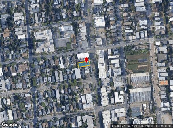  1708 Shattuck Ave, Berkeley, CA Parcel Map
