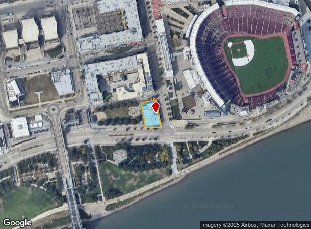 115 Joe Nuxhall Way, Cincinnati, OH Parcel Map