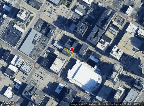 233 N Huron St, Toledo, OH Parcel Map
