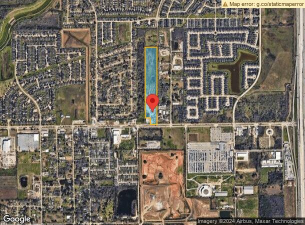  1429 Almeda Genoa Rd, Houston, TX Parcel Map