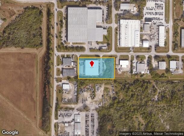  3101 Industrial 2 Ave, Fort Pierce, FL Parcel Map