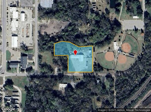  422 E Locust Ave, El Dorado, KS Parcel Map