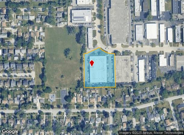 892 Eagle Dr, Bensenville, IL Parcel Map