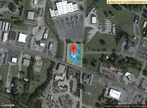  812 W College St, Pulaski, TN Parcel Map