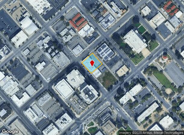 1260 M St, Fresno, CA Parcel Map