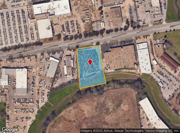  3020 Irving Blvd, Dallas, TX Parcel Map