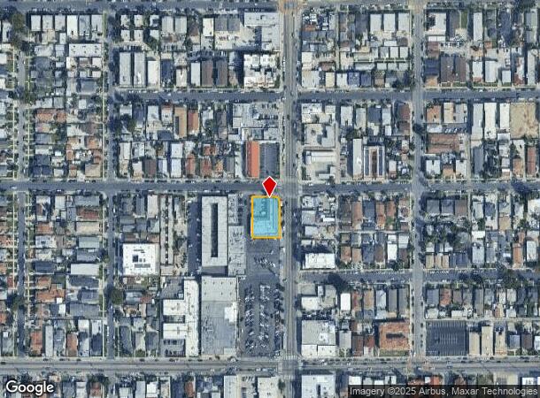  1000 W 43Rd St, Los Angeles, CA Parcel Map