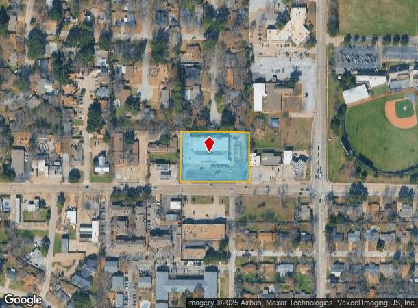 1705 W Park Row Dr, Arlington, TX Parcel Map